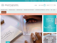 Tablet Screenshot of marrygrams.com
